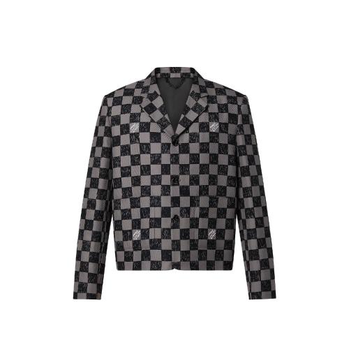  LV路易威登 22年秋冬 男士 夾克 Vest boxy Damier 1A99WK 1A99WJ 1A99WO 1A99WI 1A99WN 1A99W 預(yù)定商品2-6周發(fā)貨