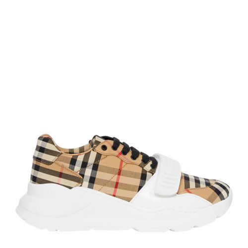 BURBERRY/博柏利 女士Vintage 格紋棉質(zhì)運動鞋休閑鞋跑步鞋老爹鞋厚底女鞋 8020281