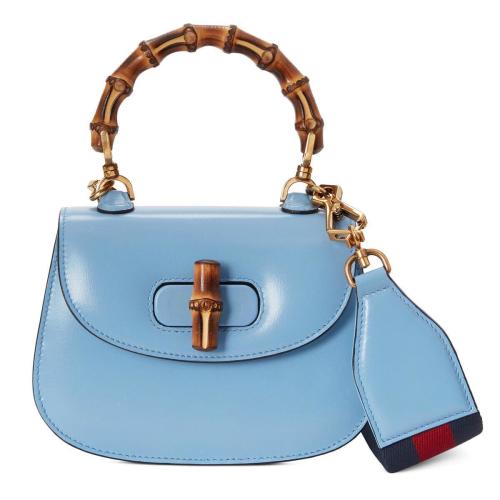  GUCCI古馳 22年秋冬 女士 竹節(jié)迷你手提包 686864 10ODT 4371