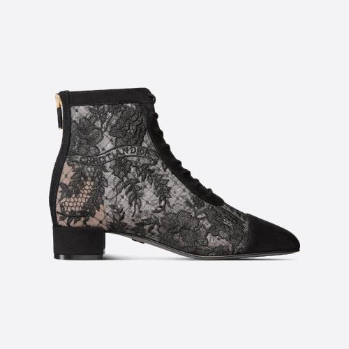  DIOR迪奧 22年秋冬 女士 短靴 Bottine Naughtily-D KCI850ROY_S900