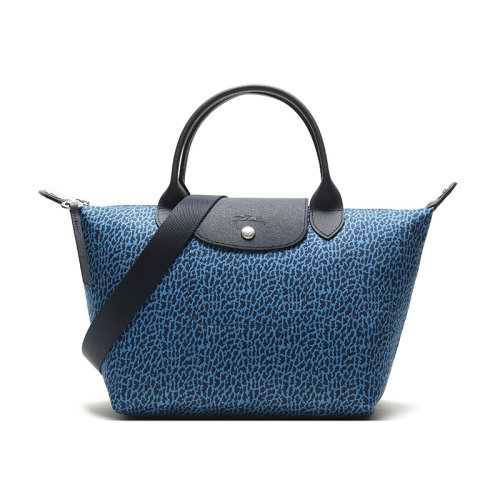 Longchamp/瓏驤 女士LE PLIAGE系列織物小號短柄手提單肩斜挎包 1512 439