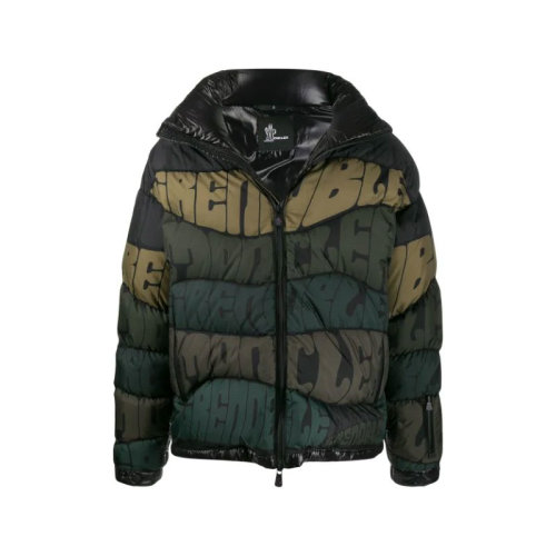 Moncler/蒙克萊 男士拼色聚酰胺羽絨服 4189505C0252-833