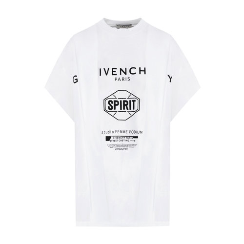 20新款 Givenchy/紀(jì)梵希 logo字母印花不對稱T恤 女裝 女 短袖T恤 純棉短袖 白色圓領(lǐng)女士短袖T恤 短T 短袖 上裝