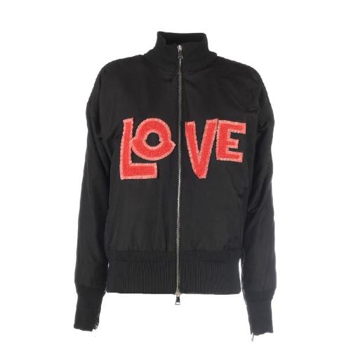 Moncler/蒙克萊 女士黑色時(shí)尚休閑夾克 4537705539JQ999