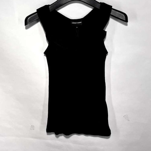 Emporio Armani/安普里奧阿瑪尼 黑色女士吊帶背心