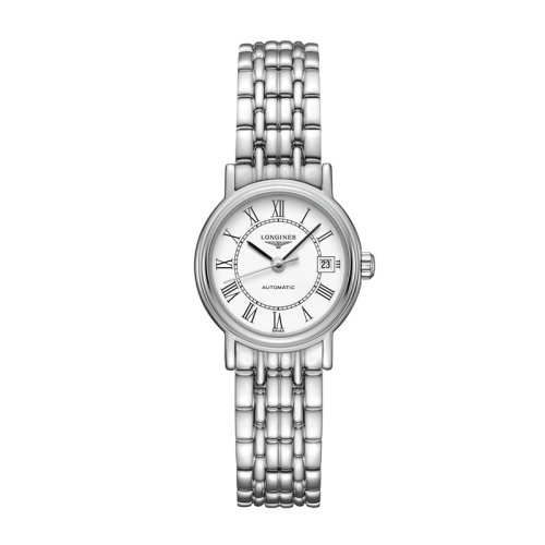 LONGINES/浪琴 時(shí)尚系列 自動機(jī)械鋼質(zhì)表鏈表殼女表25.5毫米L4.321.4.11.6