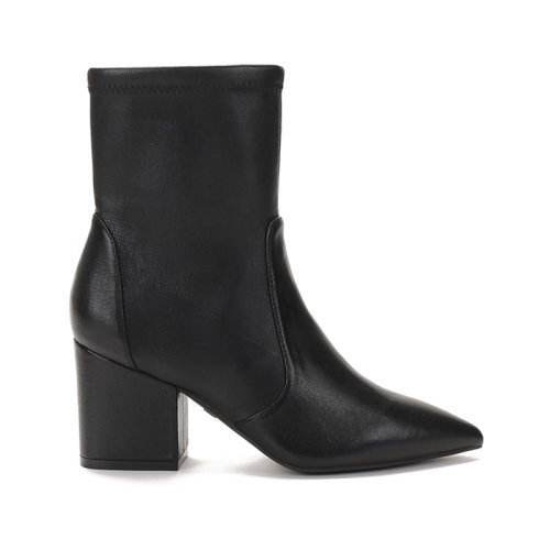 Stuart Weitzman/斯圖爾特韋茨曼 女士皮革尖頭靴子短靴襪靴 VERNELL 75