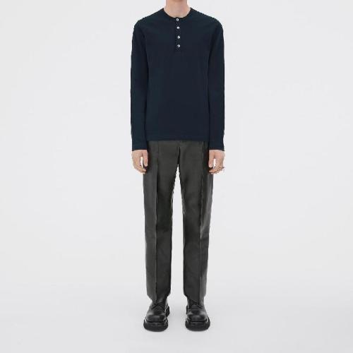  BV葆蝶家 22年秋冬 男士 針織衫 t-shirt en jersey de coton sunrise leger 717083VF1U04140