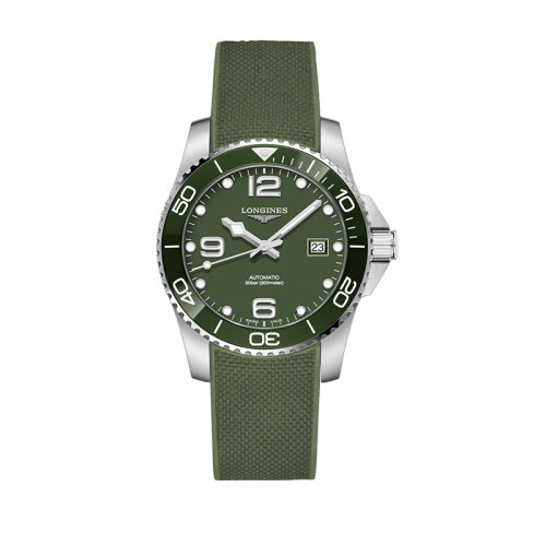 LONGINES/浪琴  康卡斯?jié)撍盗行驴钭詣?dòng)機(jī)械男士腕表43毫米 L3.782.4.06.9