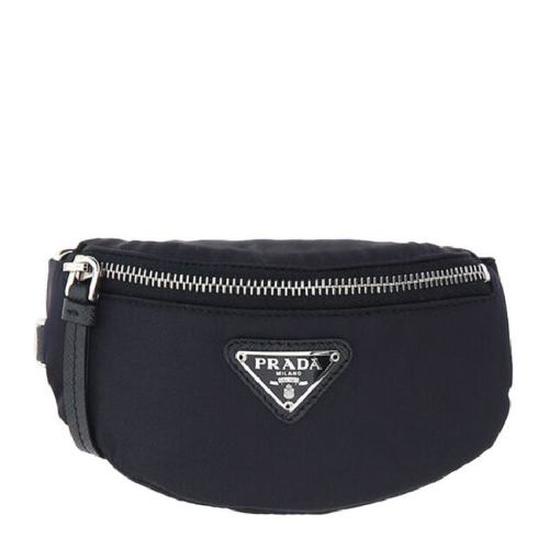  PRADA/普拉達(dá) 黑色徽標(biāo)單肩小包 2TT116 074 F0002 PLSX