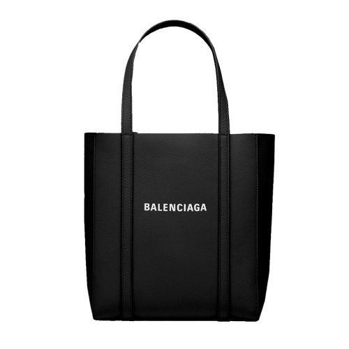 Balenciaga/巴黎世家  EVERYDAY系列 黑色光滑小牛皮日常小號(hào)手提包551812D6W2N1000