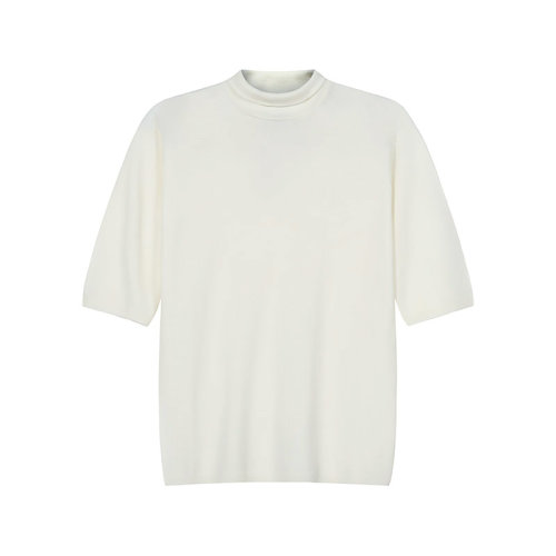 Max Mara麥絲瑪拉【22春夏新款】 女士綿羊毛高領薄款針織衫 13611021 VACILLO