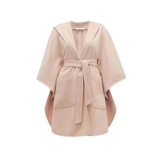 MaxMara/麥絲瑪拉羊絨連帽女士大衣披風(fēng)  PUGNALE/002