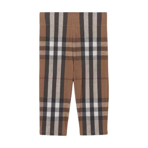 BURBERRY 22年秋冬 女士 格紋印花彈力平織騎行短褲 80434261 預(yù)定商品1-3周發(fā)貨