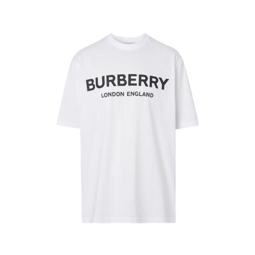 Burberry 博柏利 男款白色 純棉倫敦限定 logo印花 短袖T恤