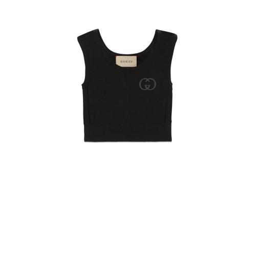  GUCCI古馳 22年秋冬 女士 針織短款上衣 716753 XJETV 1189