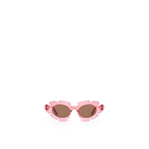  LOEWE羅意威 22年秋冬 女士 太陽眼鏡 Flower sunglasses in injected nylon G000270X03-6447