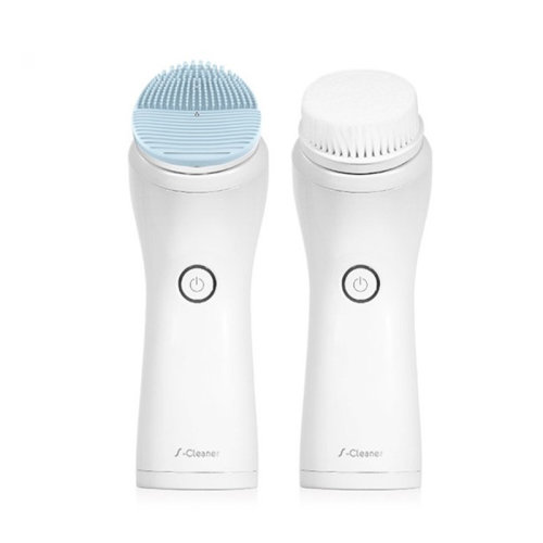 NanoTime/娜蜜絲 聲波潔面刷 標配兩種材質(zhì)潔面刷頭，適用于不同肌膚深層清潔不傷膚F62Y