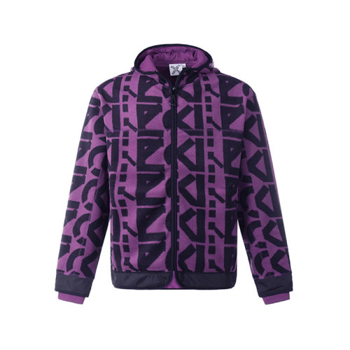 KENZO/高田賢三 男士夾克 男士KENZO SPORT系列聚酯纖維/錦綸超大造型保暖夾克上衣外套 5BL763 4MR