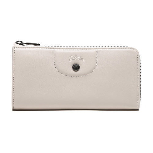 Longchamp/瓏驤 女士錢包 LEPLIAGECUIR系列羊皮長款錢夾 3418 757