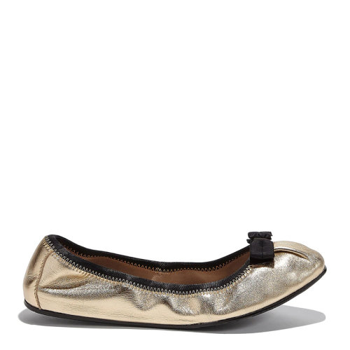 Salvatore Ferragamo/菲拉格慕  女士淺口蝴蝶結(jié)裝飾平底鞋船鞋 女士樂福鞋