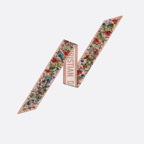 DIOR迪奧 22年秋冬 女士 絲巾 D-Millefiori Mitzah 絲巾 15MIF106I611_C*w*420