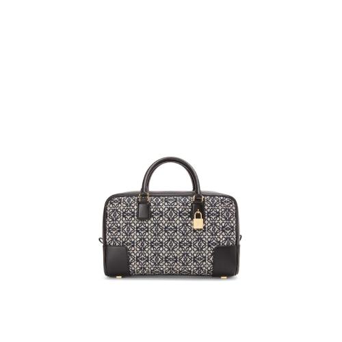  LOEWE羅意威 22年秋冬 女士 手提包 Amazona 28 bag in jacquard and calfskin A039N08X02-593 預(yù)定商品1-3周發(fā)貨