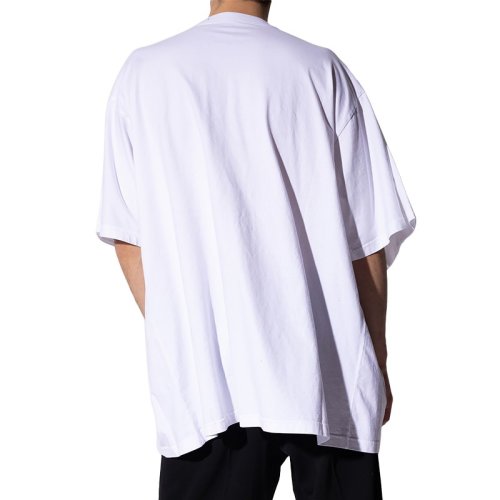  Balenciaga/巴黎世家 女士白色棉質短袖T恤 657059 TKV94 9000 PLFSX