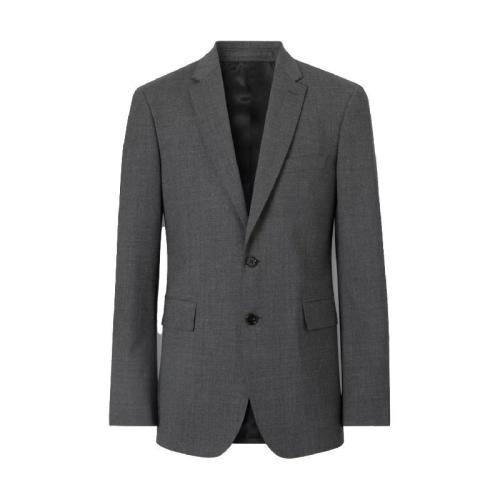  BURBERRY 22年秋冬 男士 修身剪裁彈力羊毛西裝 80284081