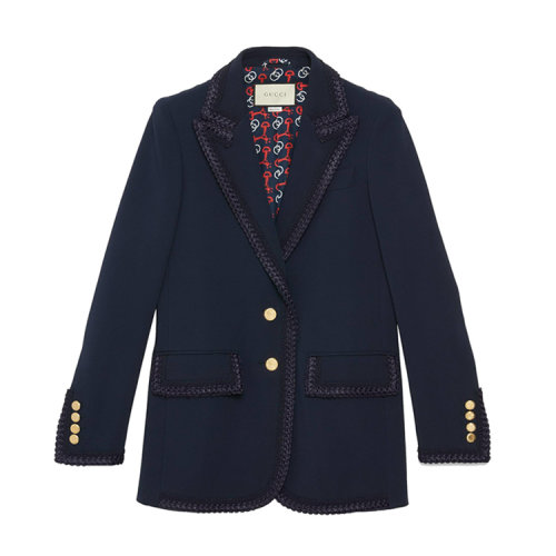 GUCCI/古馳 20年秋冬 女士服裝 女性 黑色 女士西服 610946 ZKR01 1043