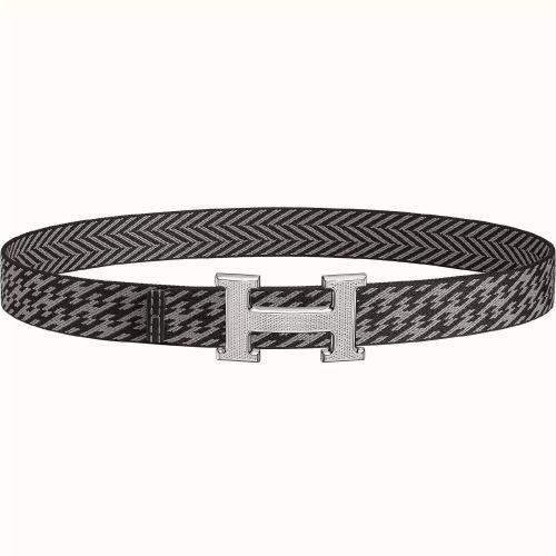  HERMES愛馬仕 22年秋冬 男士 腰帶 Boucle de ceinture H Guillochee %26 Sangle H 32?mm H0645