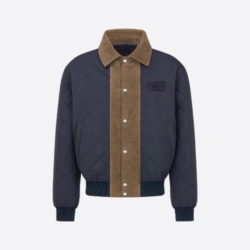  DIOR迪奧 22年秋冬 男士 夾克 飛行員夾克 313C407AA533_C587