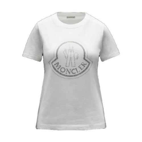  MONCLER蒙可蒙克萊 22年秋冬 女士 短袖T恤 Logo T-Shirt H20938C00016829FB033