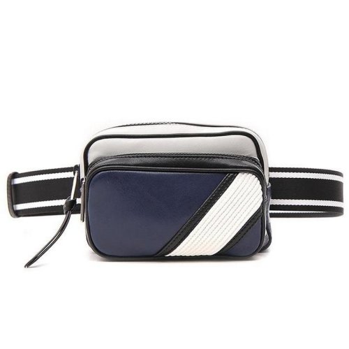  Givenchy/紀(jì)梵希 男士藍(lán)色小牛皮腰包 BK502WK0HY 490 PLSX