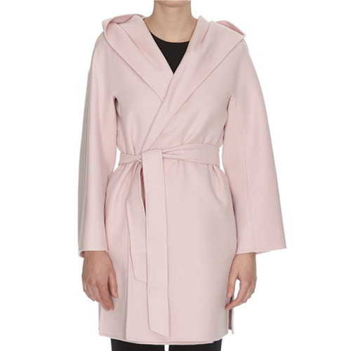 MaxMara/麥絲瑪拉 女士 時(shí)尚百搭 女裝 粉色羊毛大衣 60110397EUFORIA016 HJH0022B