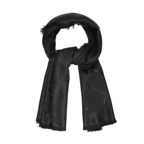 Longchamp/瓏驤 女士絲毛混紡方巾絲巾圍巾披肩 8742 SOG