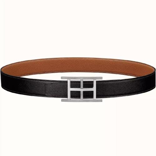  HERMES愛(ài)馬仕 22年秋冬 男士 腰帶 Boucle de ceinture Inside H %26 Cuir de ceinture reversib