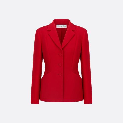  DIOR迪奧 22年秋冬 女士 夾克 30 Montaigne 單排扣經(jīng)典西裝外套 841V01A1166_X3386