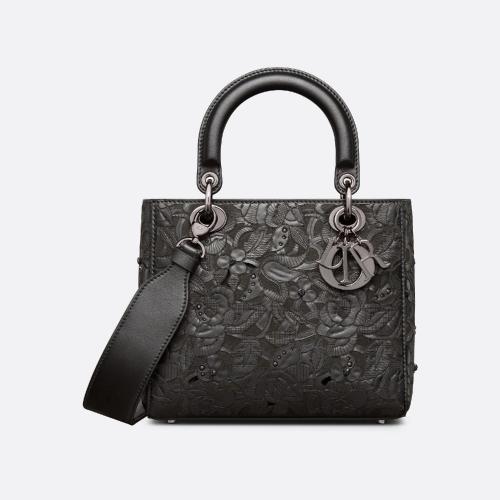  DIOR迪奧 22年秋冬 女士 手提包 Sac Lady Dior Medium M0565BFGR_M911