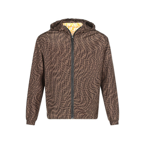 FENDI/芬迪 2021款 男士夾克 男士聚酯纖維/錦綸雙面夾克上衣外套 FAA830 AGBI