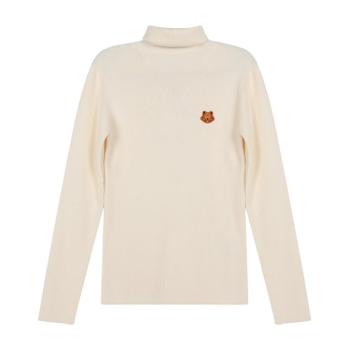 KENZO/高田賢三  女士針織衫/毛衣 女士羊毛高領(lǐng)長(zhǎng)袖針織衫毛衣 FA6 2PU524 3TA