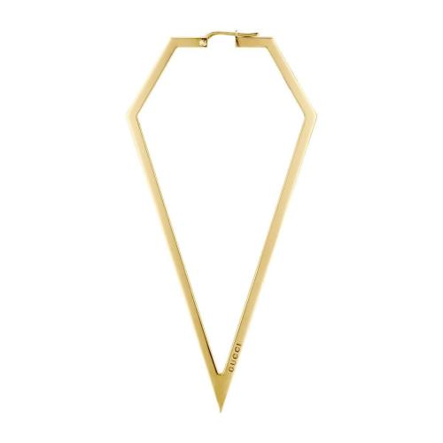  GUCCI古馳 22年秋冬 女士 大號三角形單邊耳環(huán) 726859 I4600 8005