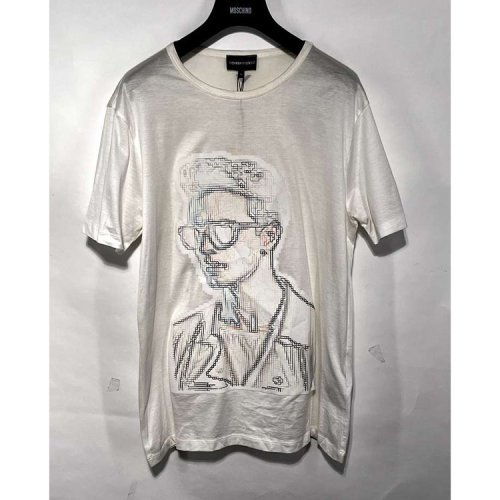 Emporio Armani/安普里奧阿瑪尼/男士短袖T恤白色系