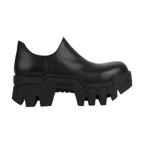  BALENCIAGA巴黎世家 22年春夏 女士 商務(wù)休閑鞋 Women's Bulldozer Mini Boot in Black 671553