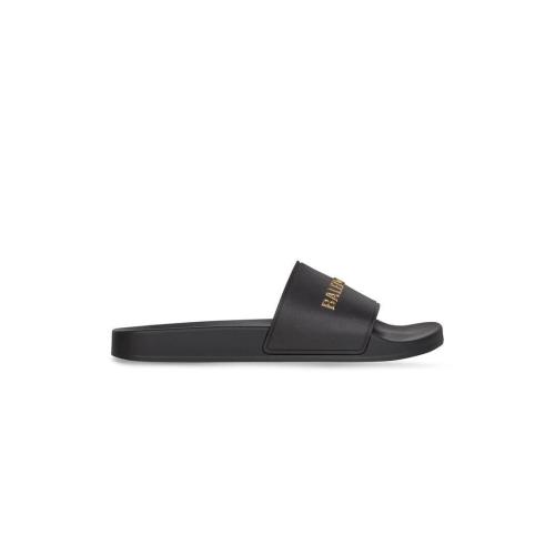  BALENCIAGA巴黎世家 22年秋冬 女士 拖鞋 Womens Pool Slide Sandal in Black 565547W1S8C1080