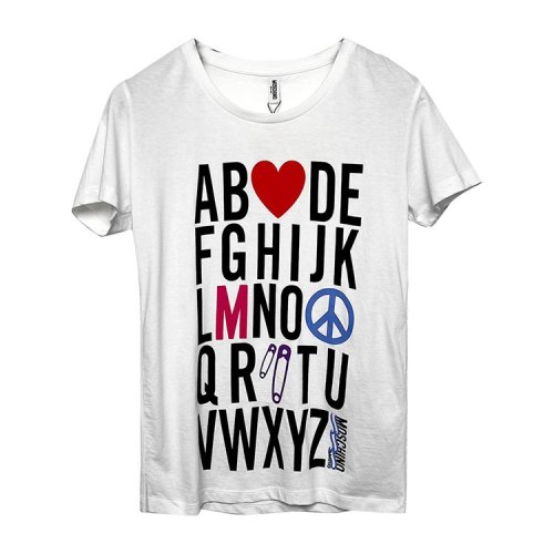 MOSCHINO/莫斯奇諾 女士白色短袖 4 T1923 5504