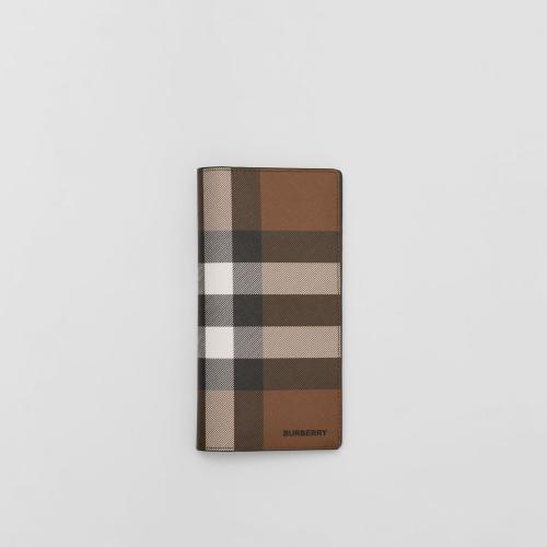  BURBERRY 22年秋冬 男士 格紋長款錢夾 80528031