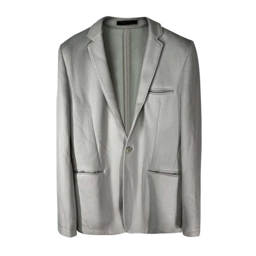 Emporio Armani/安普里奧阿瑪尼白色男士西服上衣 N1G830N1374101 瑕疵折扣