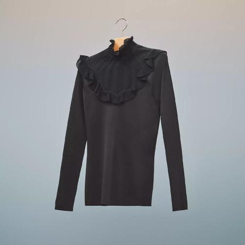  HERMES愛(ài)馬仕 22年秋冬 女士 針織衫 Pull manches longues H2H2612DM0238