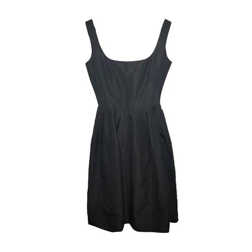 Alexander McQueen/亞歷山大麥昆 女士黑色連衣裙